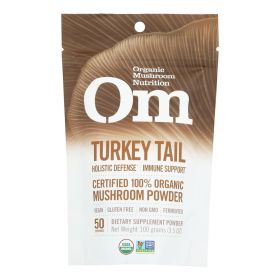 Om - Trkey Tail Organic Powder 100grm - 1 Each - 3.5 Oz